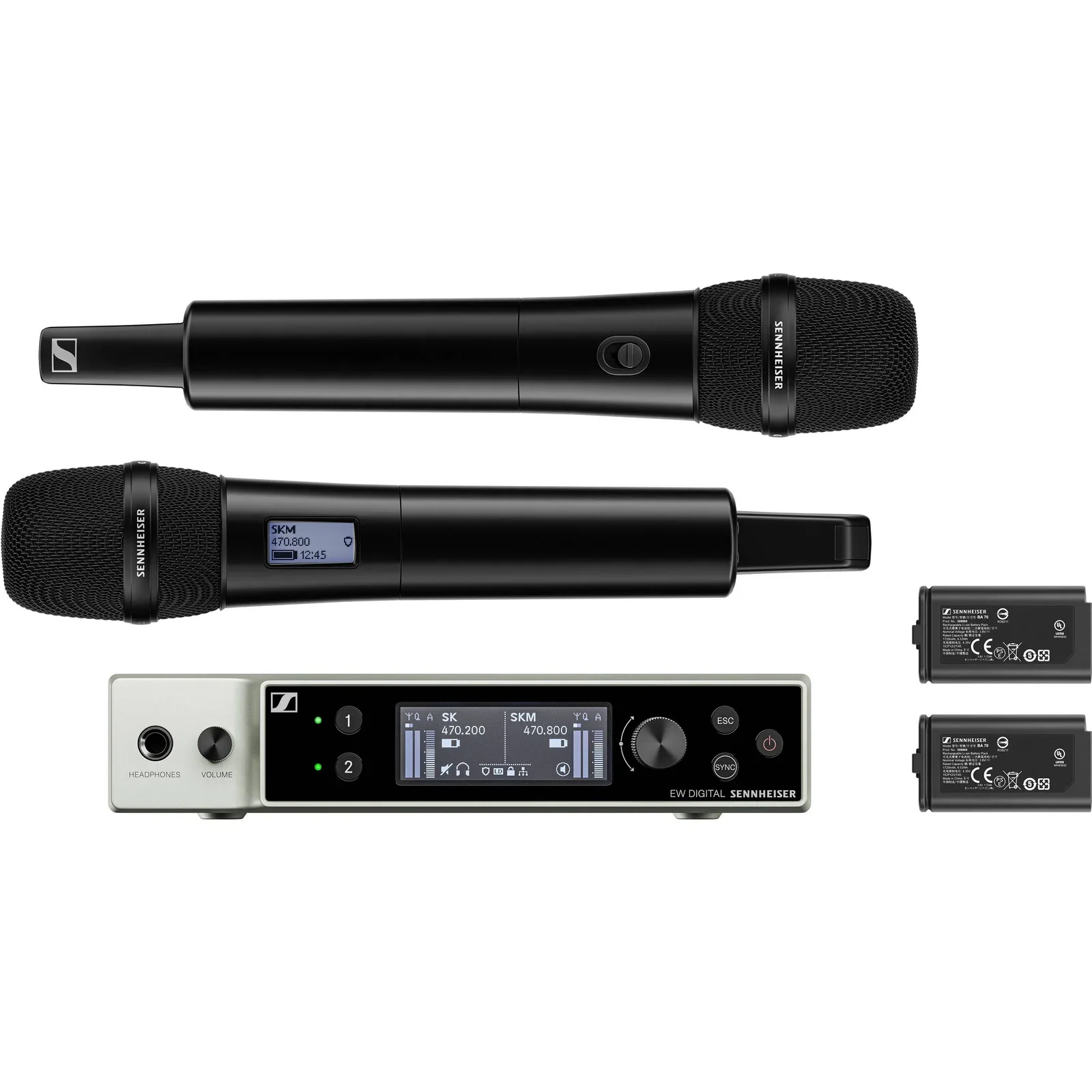 Wireless Handheld Mic Set JK Coustic (Sennheiser Capsule)