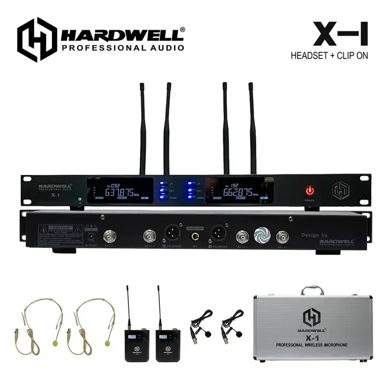 Wireless Clip-On Lavalier Mic Hardwell