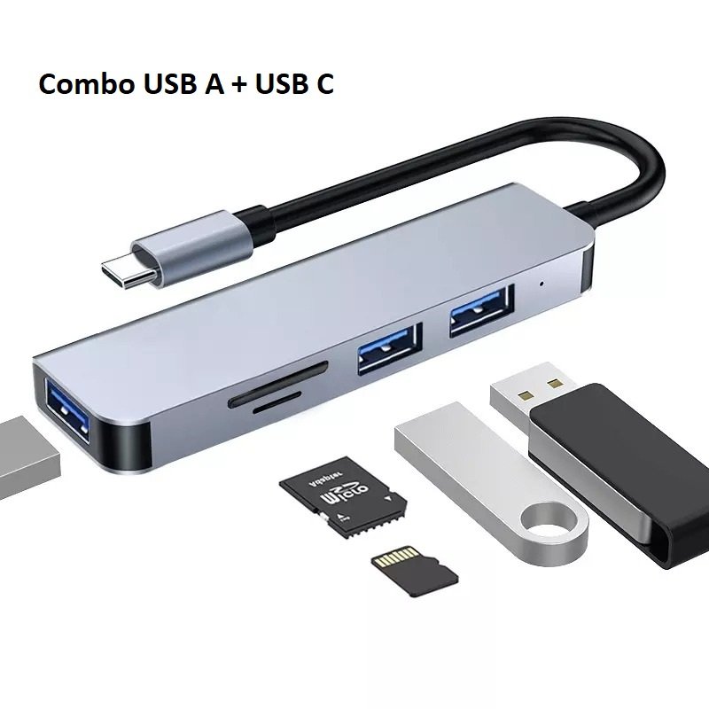 USB-C Multifunction Hub & Card Reader Type-C